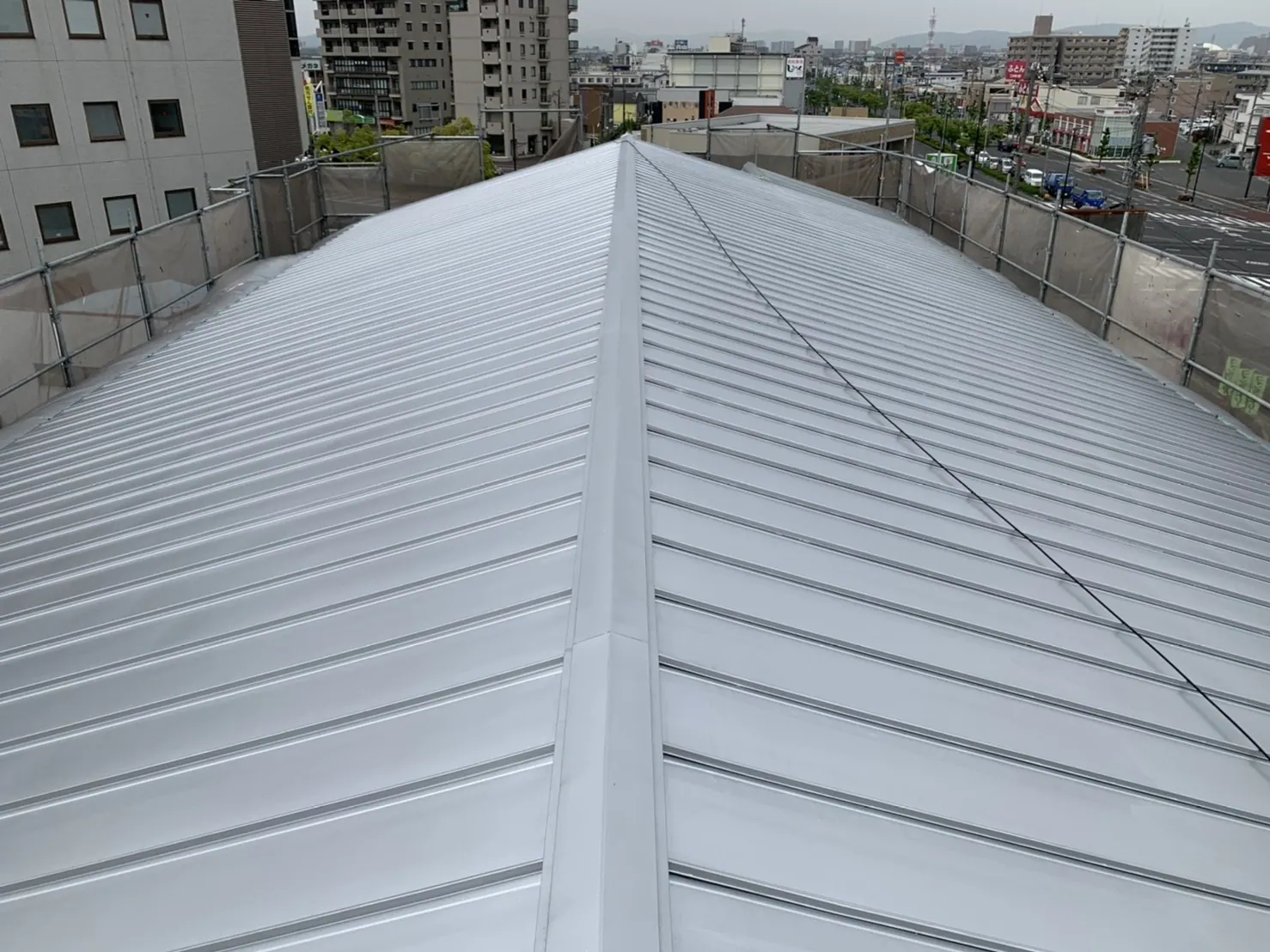 法人様マンション 屋根外壁塗装工事 (岡山県岡山市) 屋根After