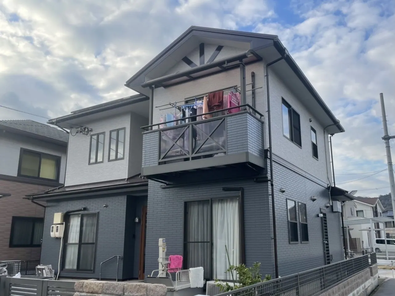 T様邸 屋根外壁塗装工事・シーリング工事 (岡山県倉敷市) 施工後