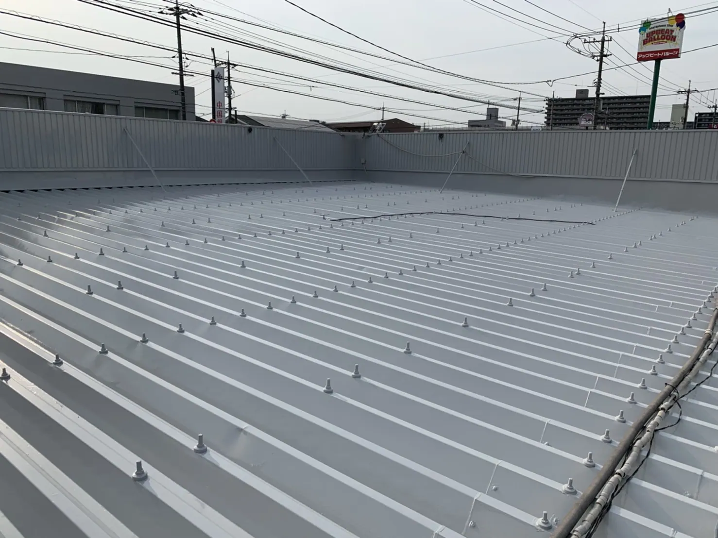 某店舗様 屋根塗装工事 (岡山県岡山市) After