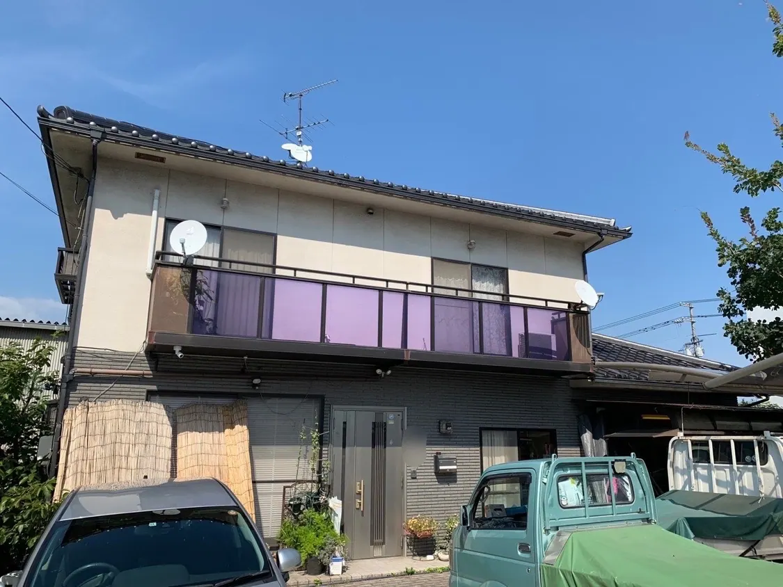 O様邸 外壁塗装工事 (岡山県岡山市) Before