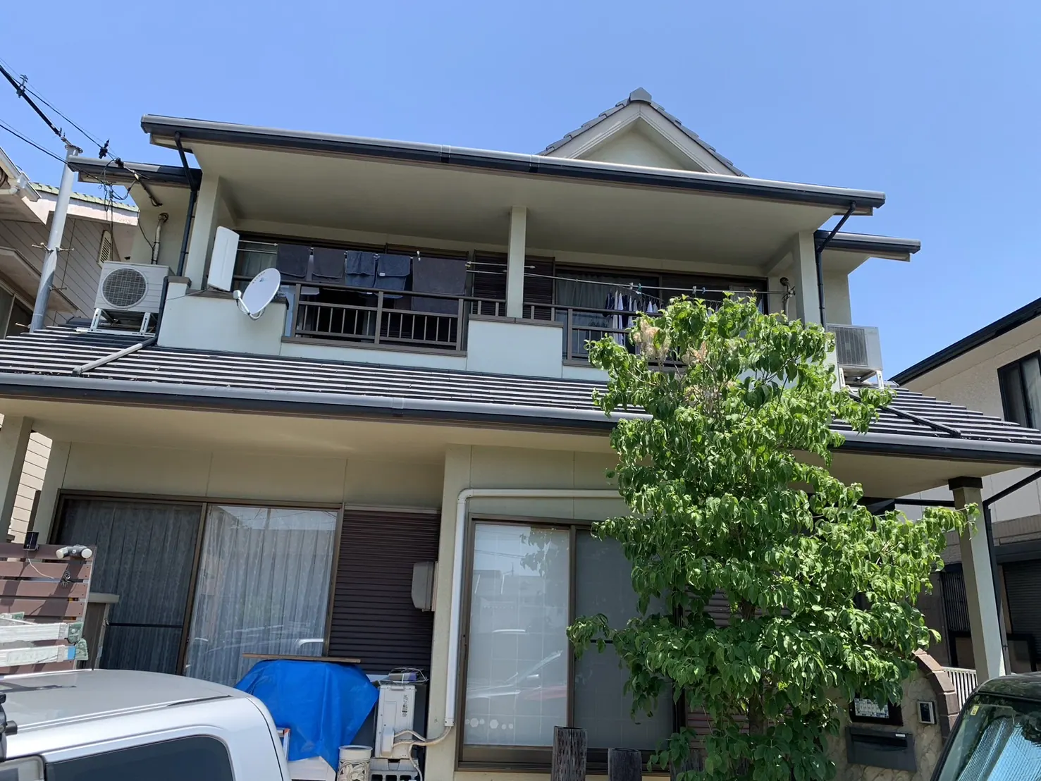 T様邸 屋根外壁塗装工事・リフォーム工事 (岡山県倉敷市) Before