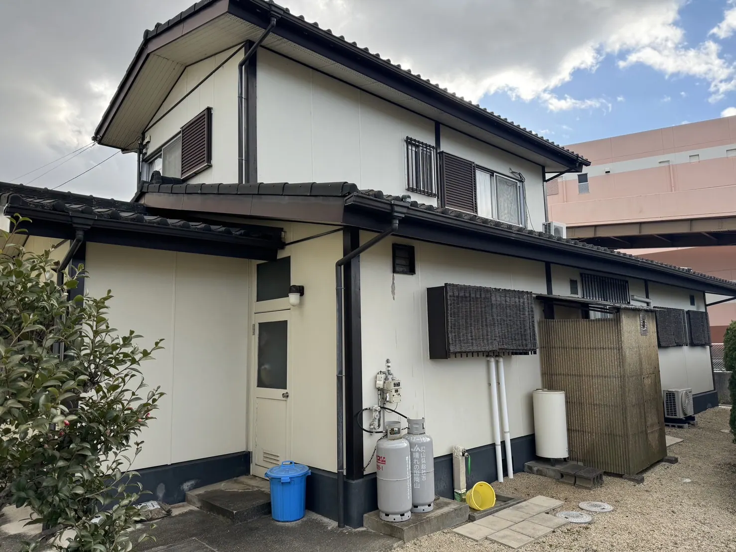 W様邸 外壁塗装工事(岡山県倉敷市) Before