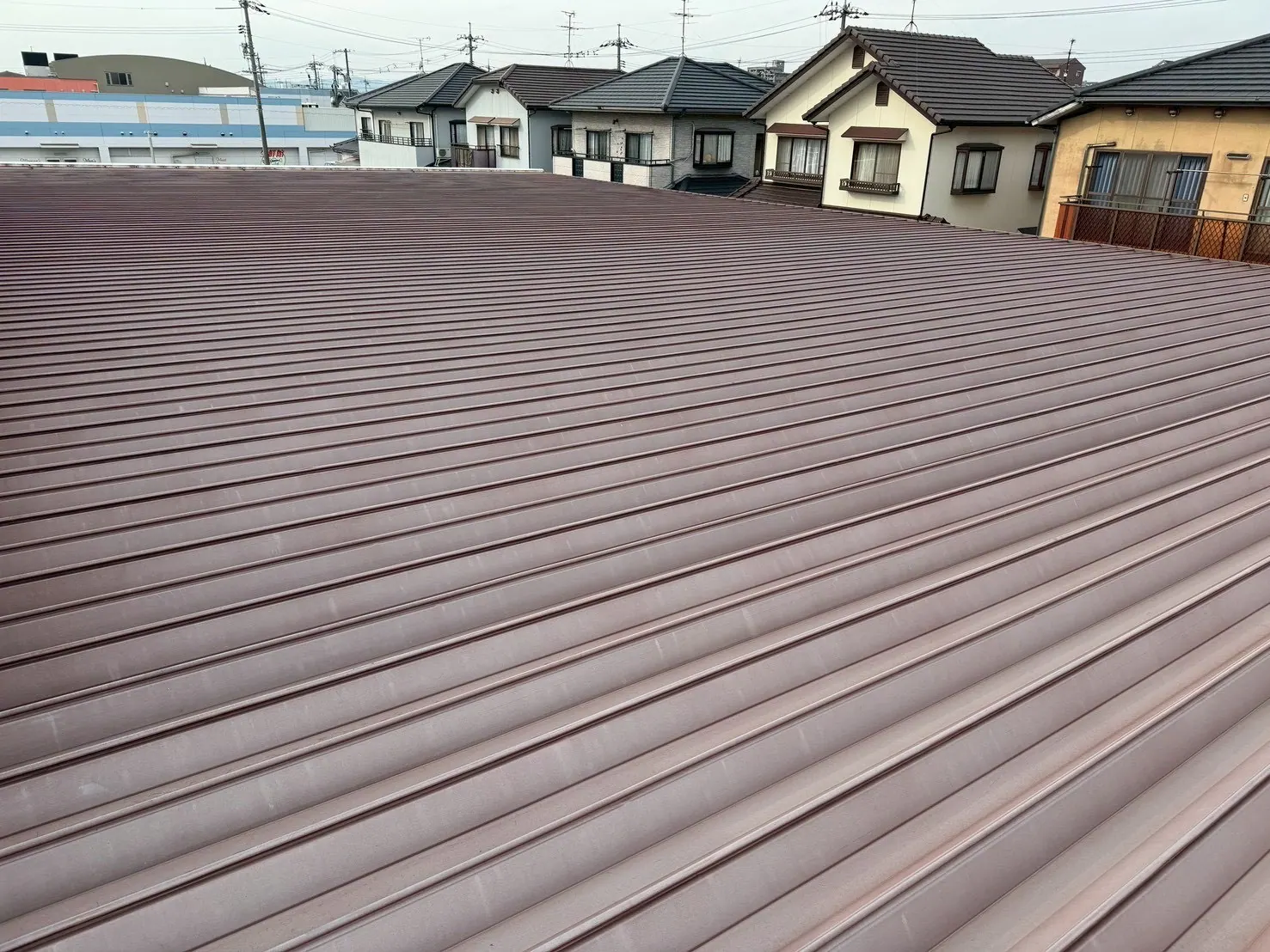 某大型店舗様 屋根外壁塗装工事(岡山県岡山市) Before