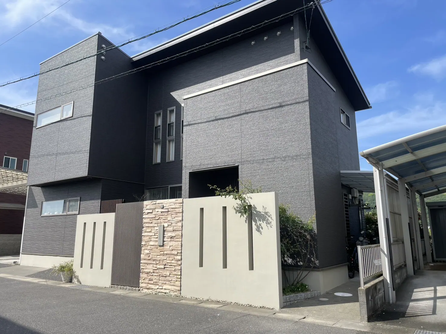 S様邸 屋根・外壁塗装工事(岡山県倉敷市) 施工後