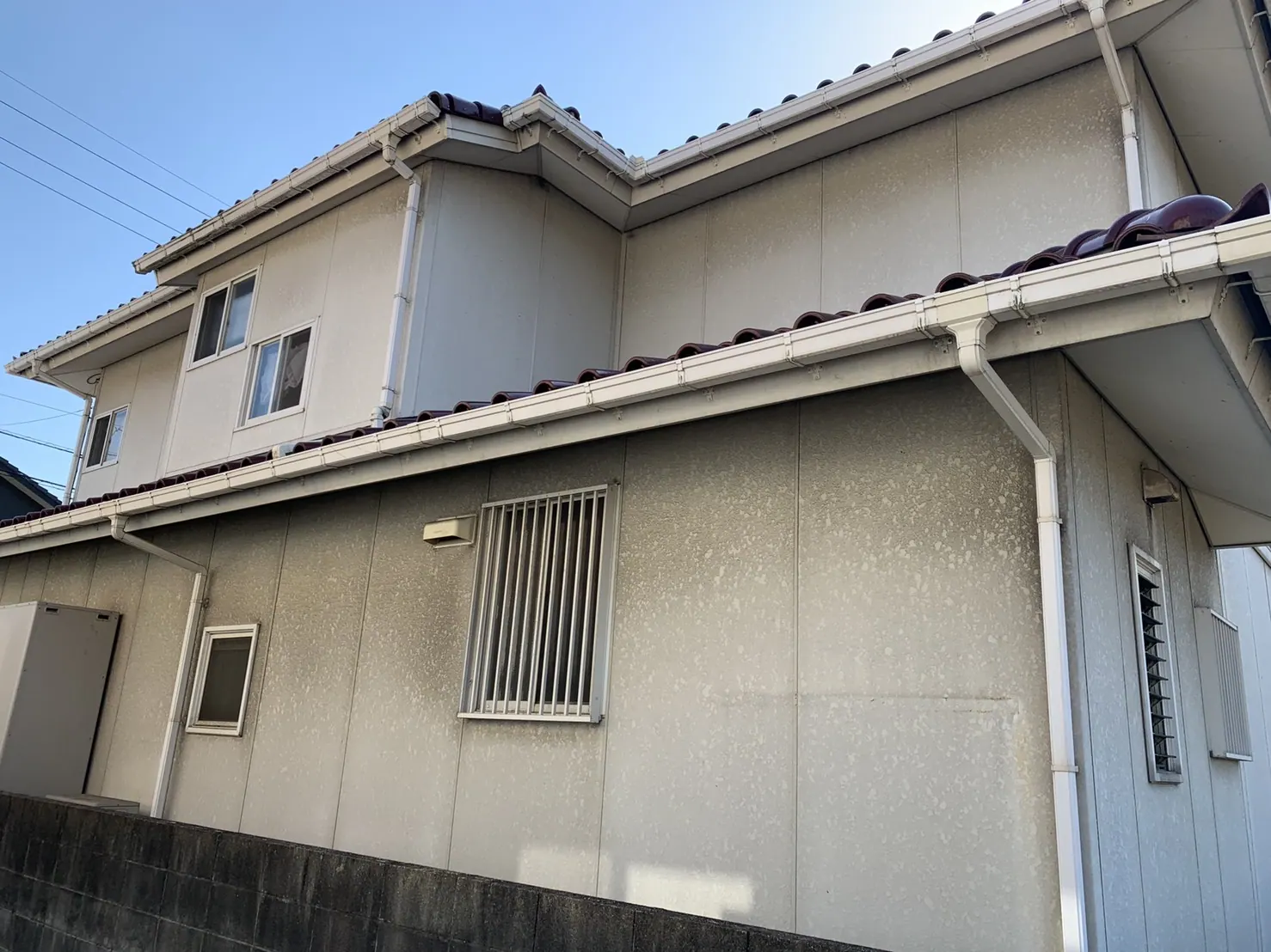 T様邸 外壁塗装工事 (岡山県倉敷市) Before