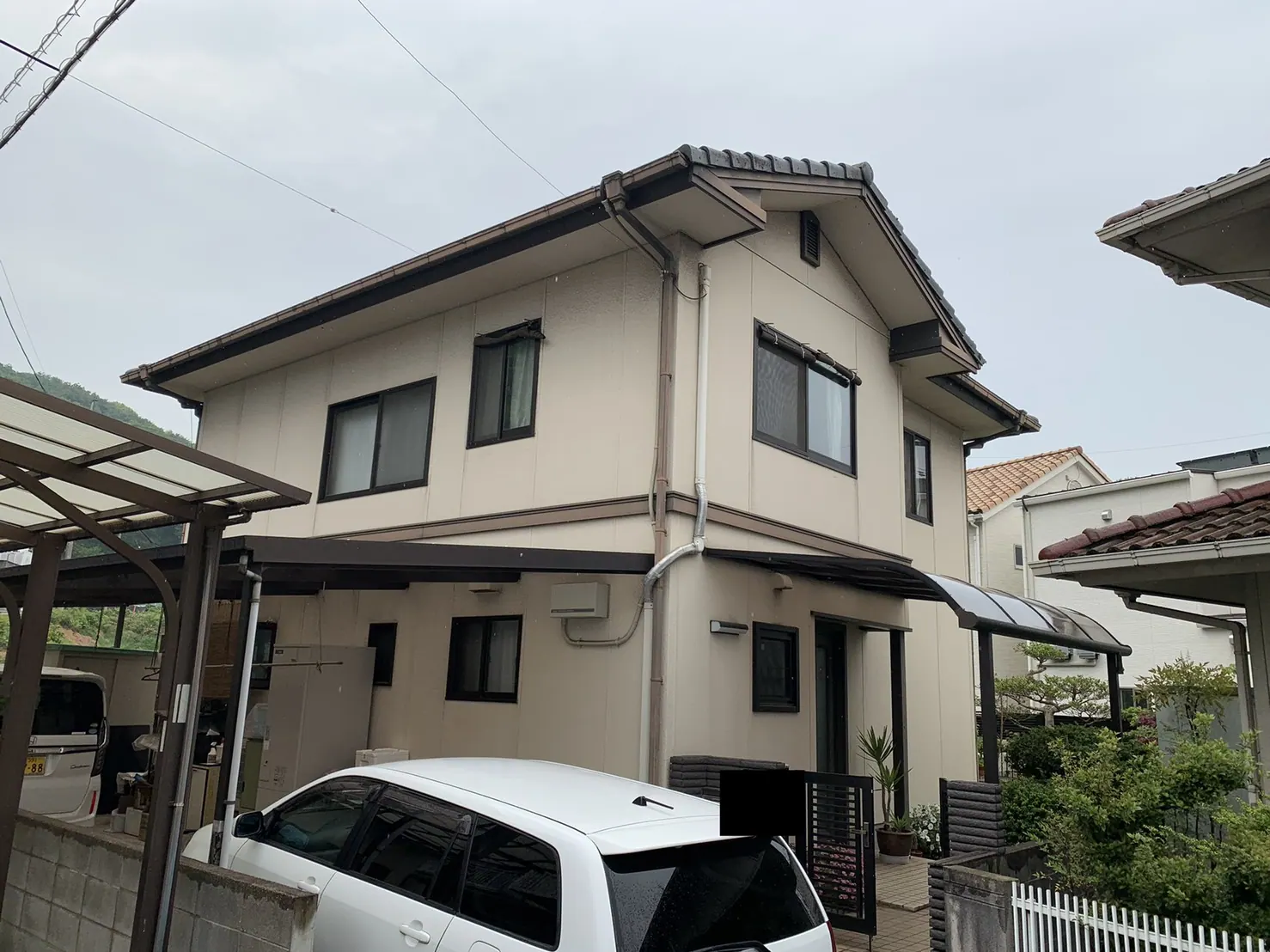 H様邸 外壁・塗装工事 (岡山県倉敷市) Before