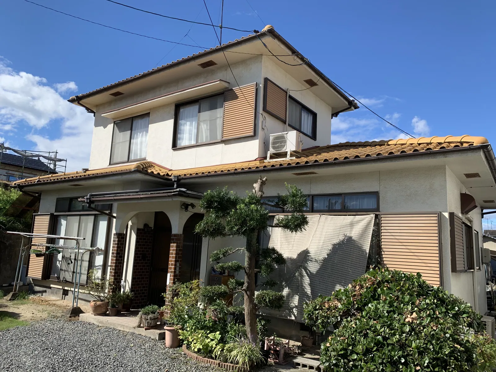 U様邸 屋根・外壁塗装工事 (岡山県倉敷市) Before