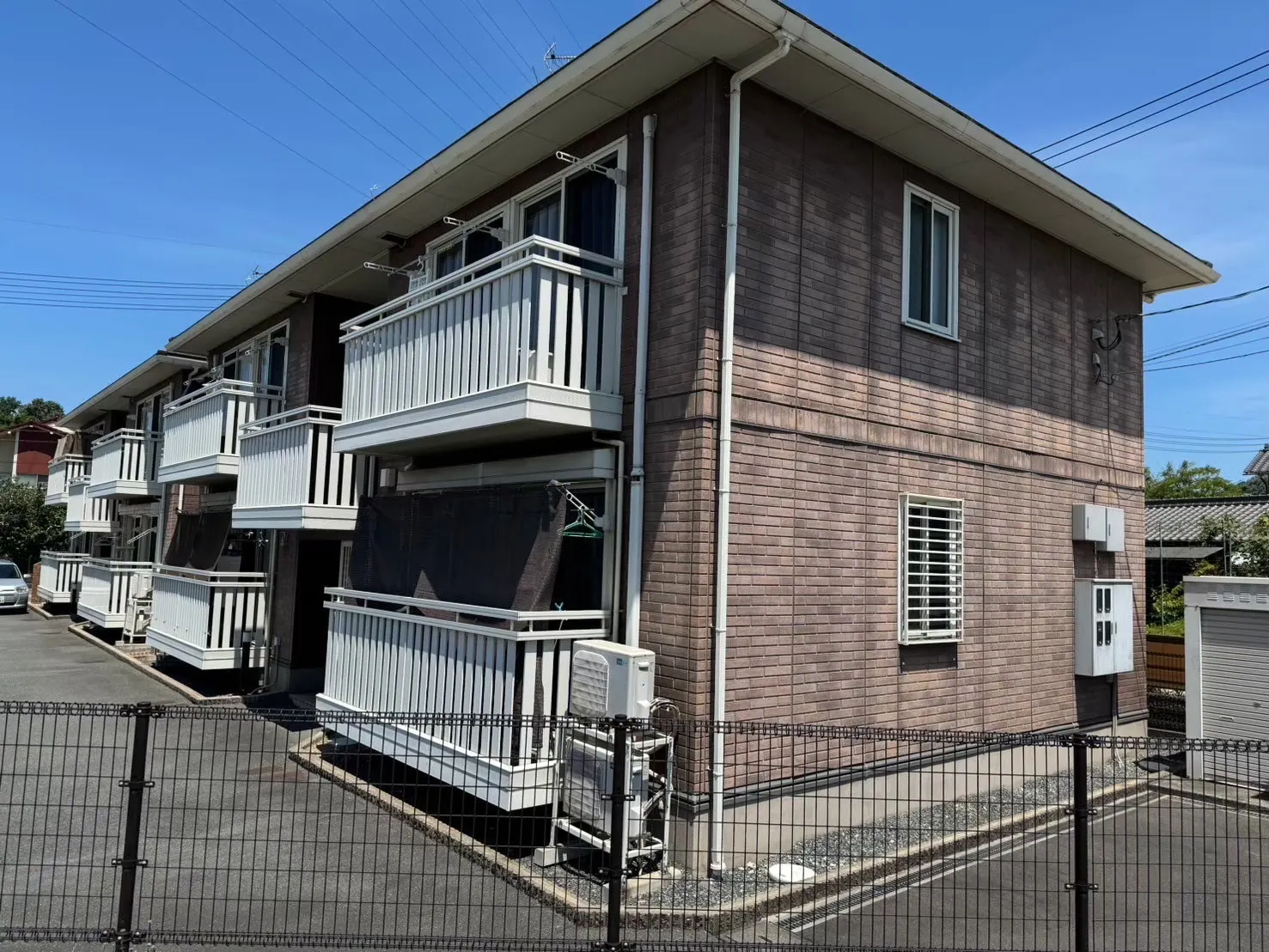 アパートオーナー様 外壁塗装工事(岡山県倉敷市) Before