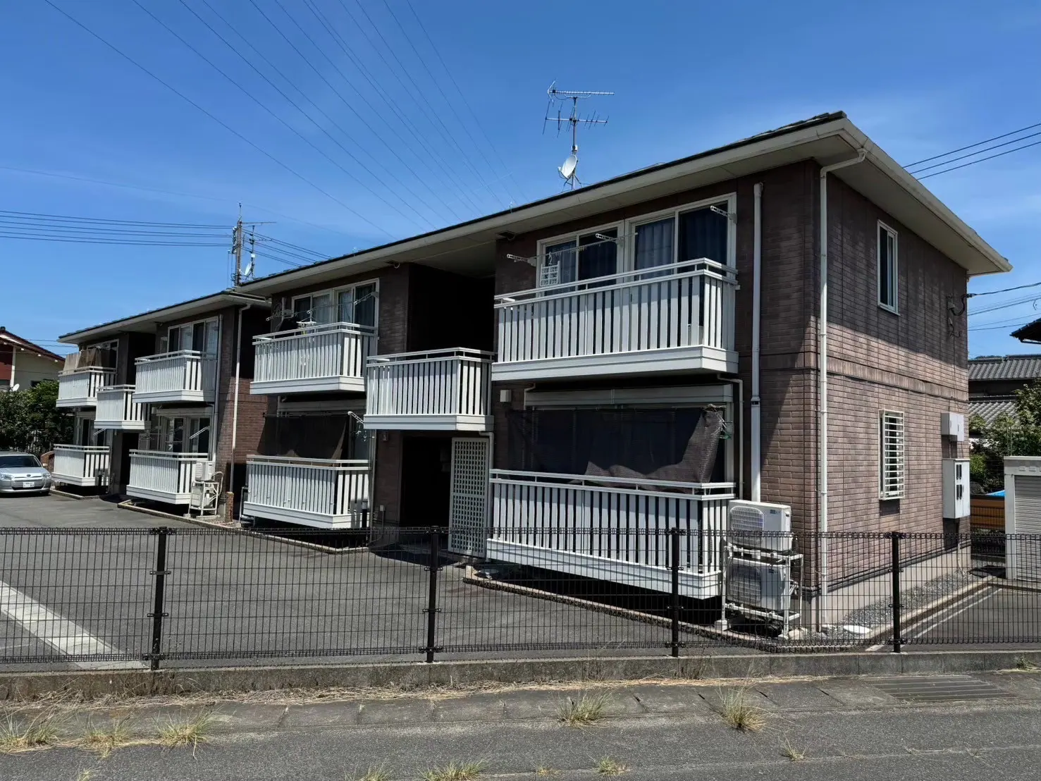 アパートオーナー様 外壁塗装工事(岡山県倉敷市) Before