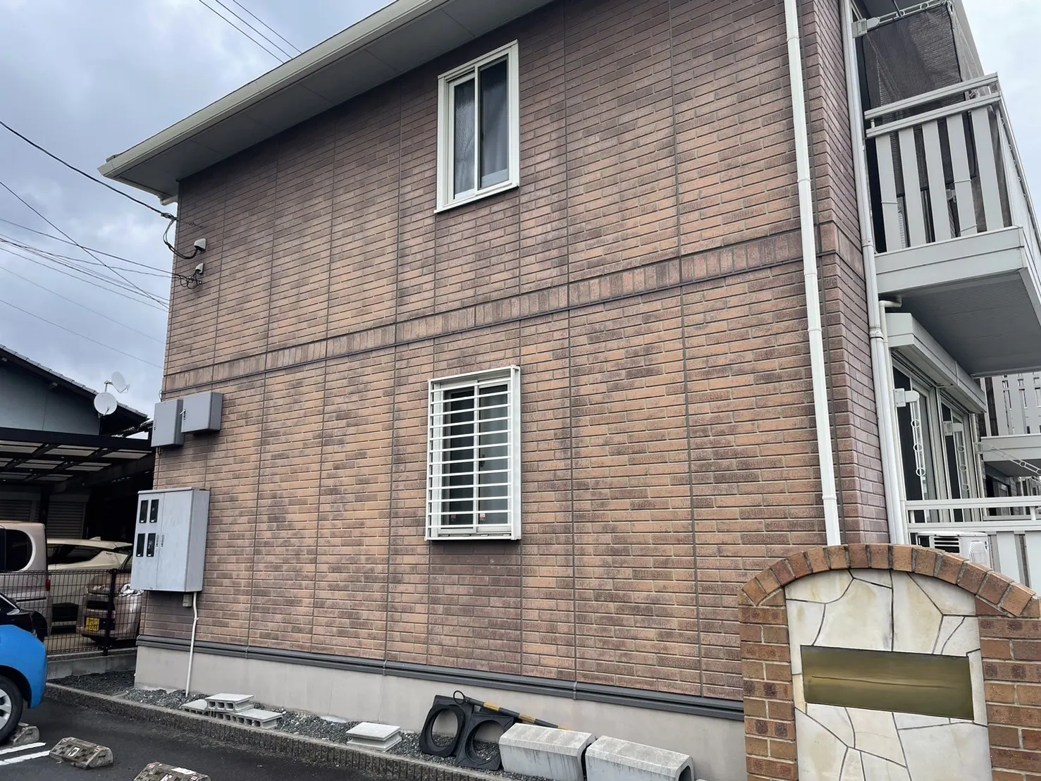 アパートオーナー様 外壁塗装工事(岡山県倉敷市) Before