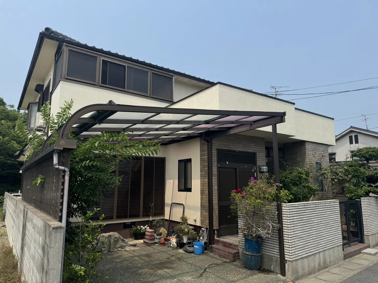 S様邸 外壁塗装工事(岡山県倉敷市) 施工後