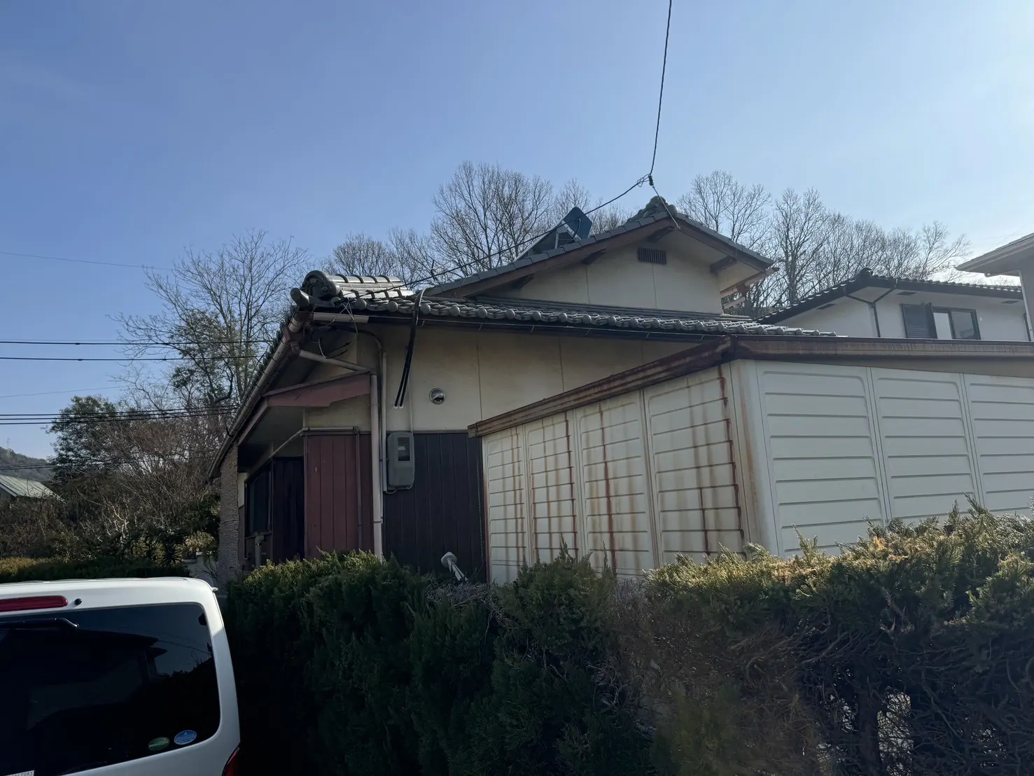 A様邸 外壁塗装工事(岡山県岡山市) Before