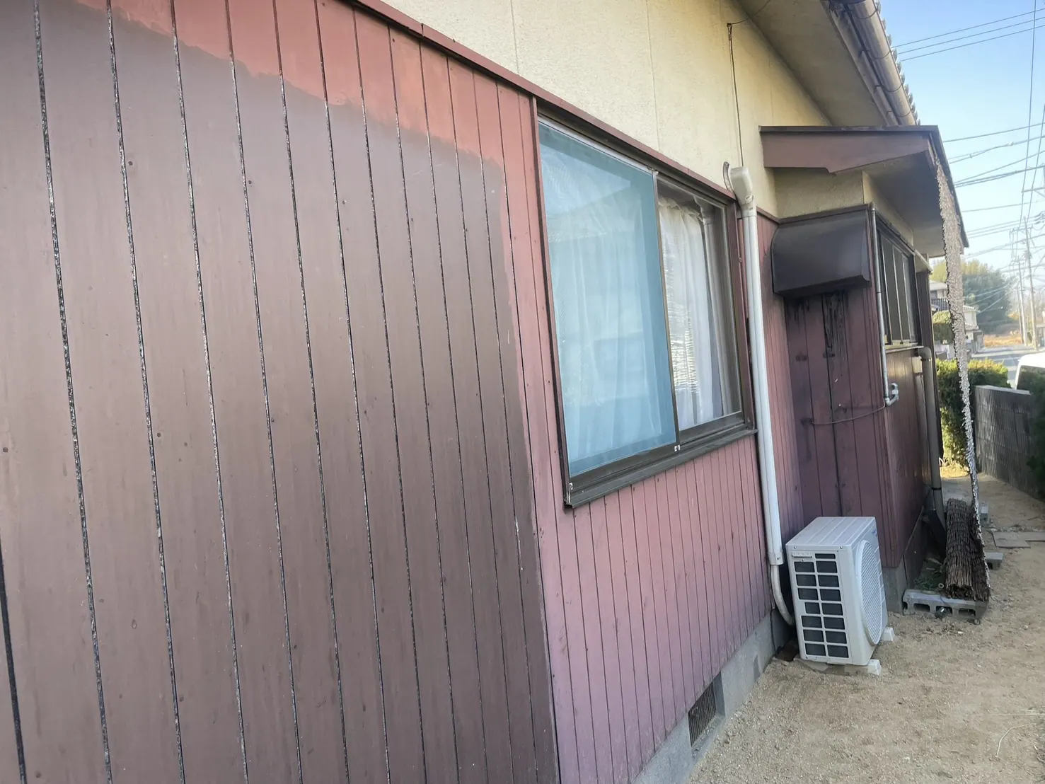 A様邸 外壁塗装工事(岡山県岡山市) Before