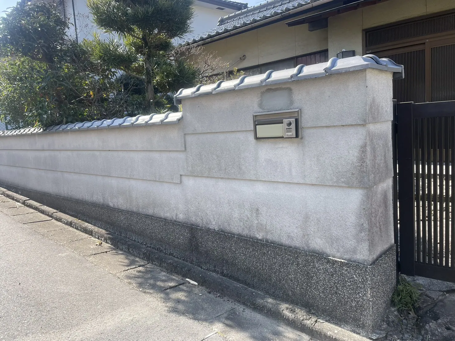 A様邸 外壁塗装工事(岡山県岡山市) Before