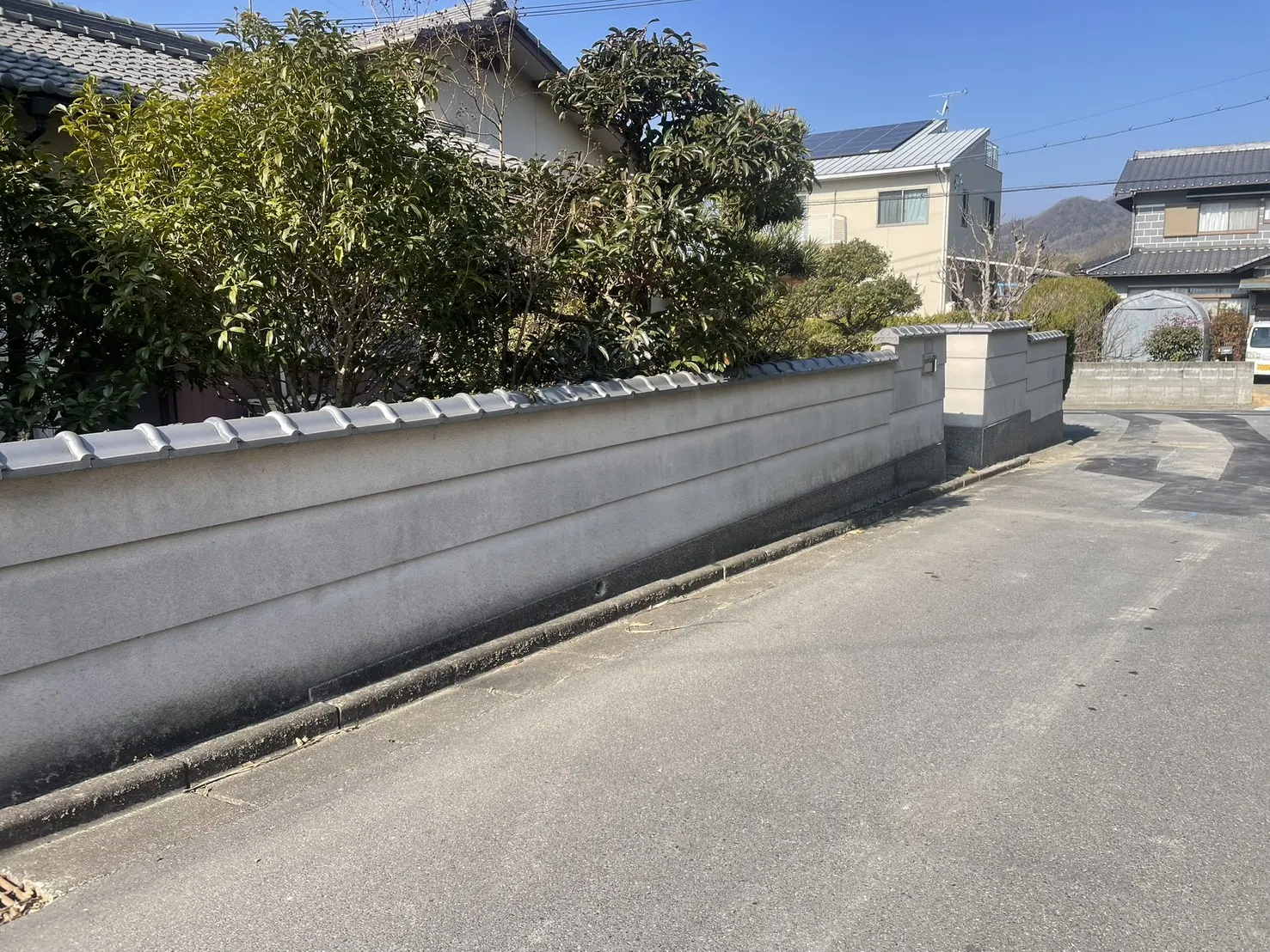 A様邸 外壁塗装工事(岡山県岡山市) Before