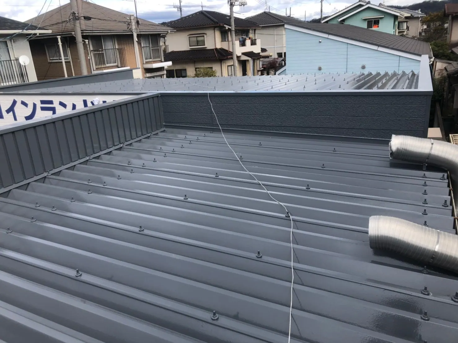 M様コインランドリー (岡山県倉敷市) 施工写真