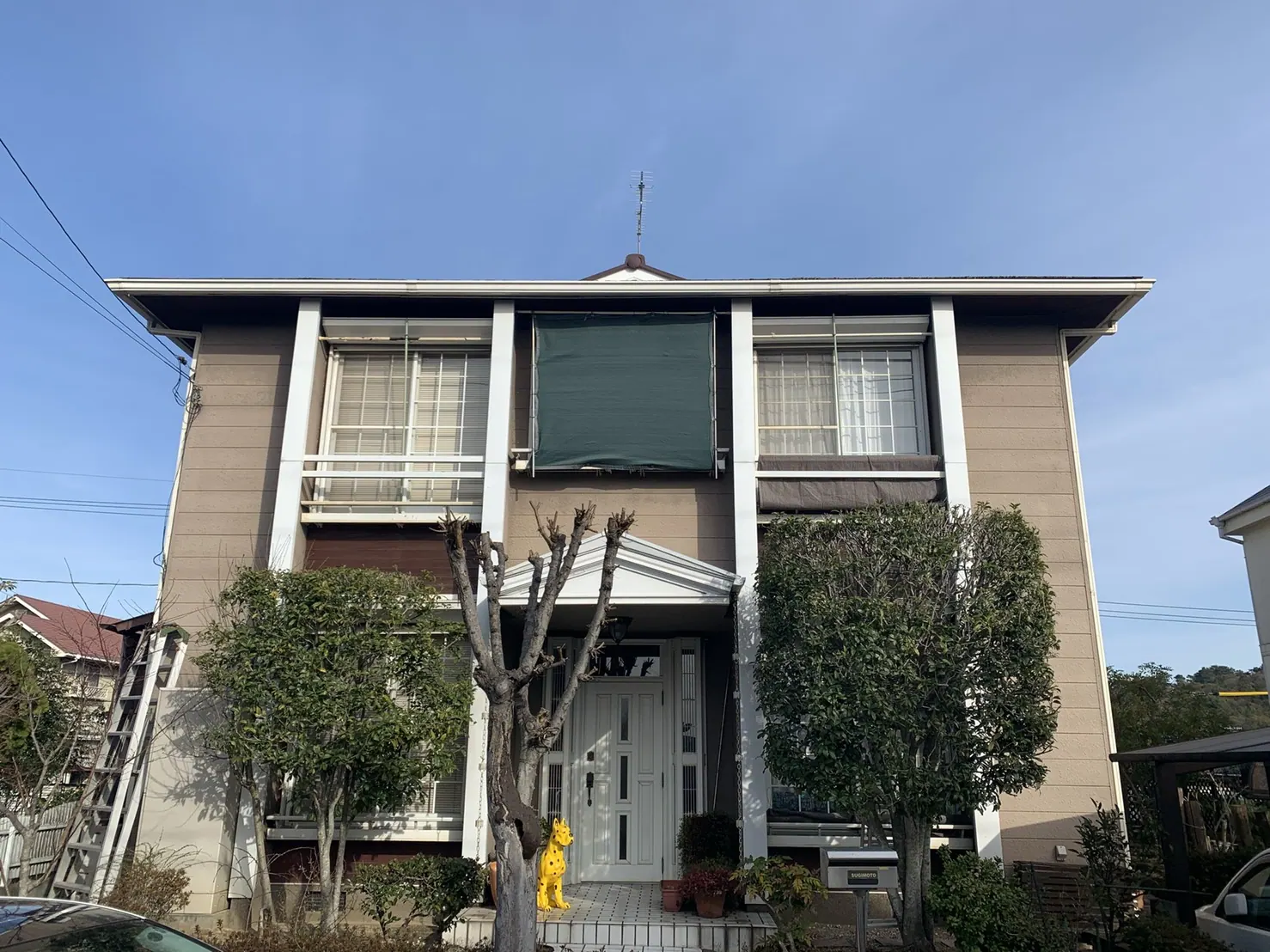 S様邸 屋根外壁塗装工事 (岡山県倉敷市) Before