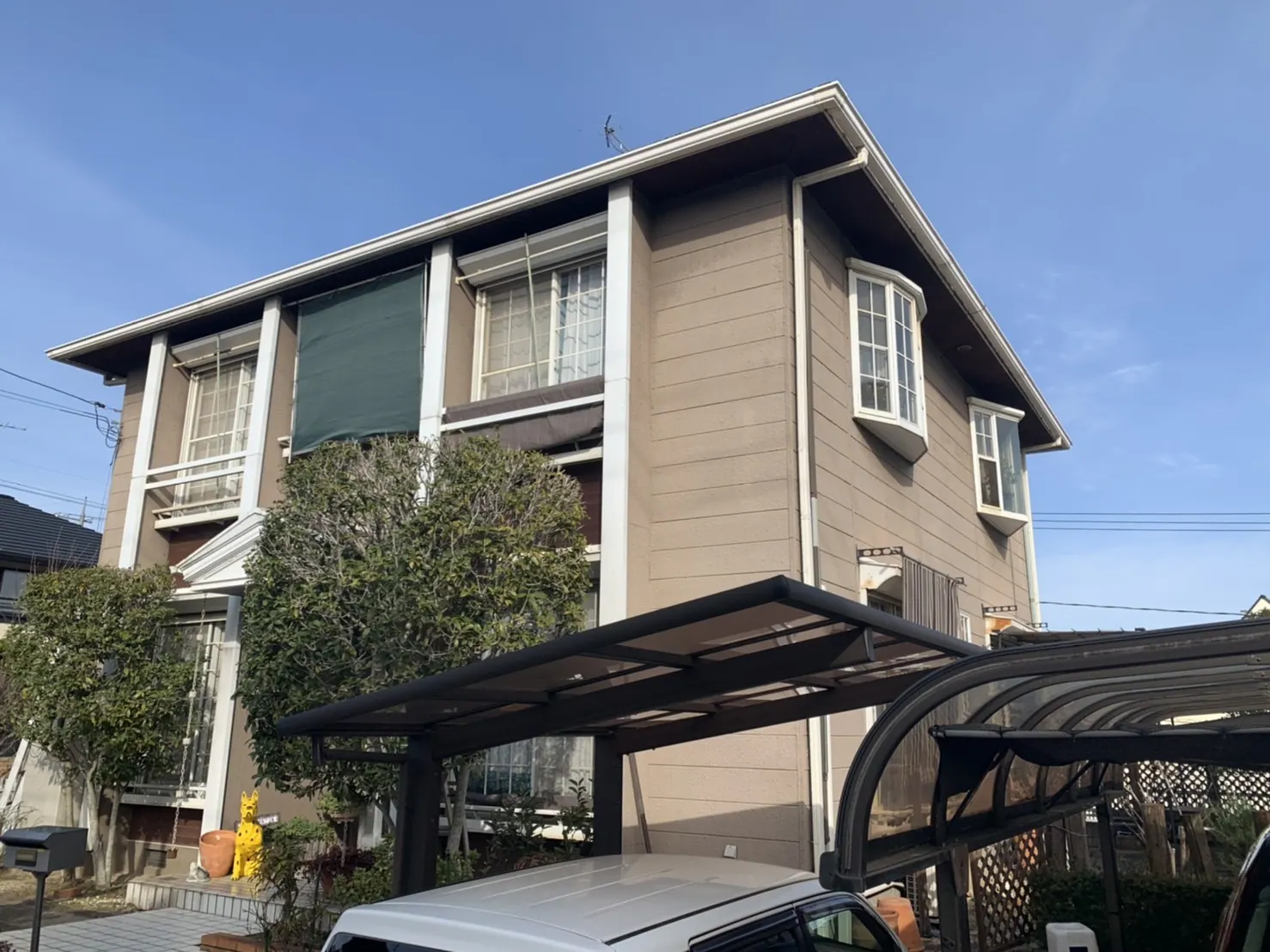 S様邸 屋根外壁塗装工事 (岡山県倉敷市) Before