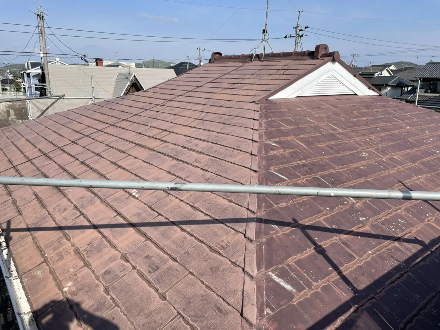 S様邸 屋根外壁塗装工事 (岡山県倉敷市) Before