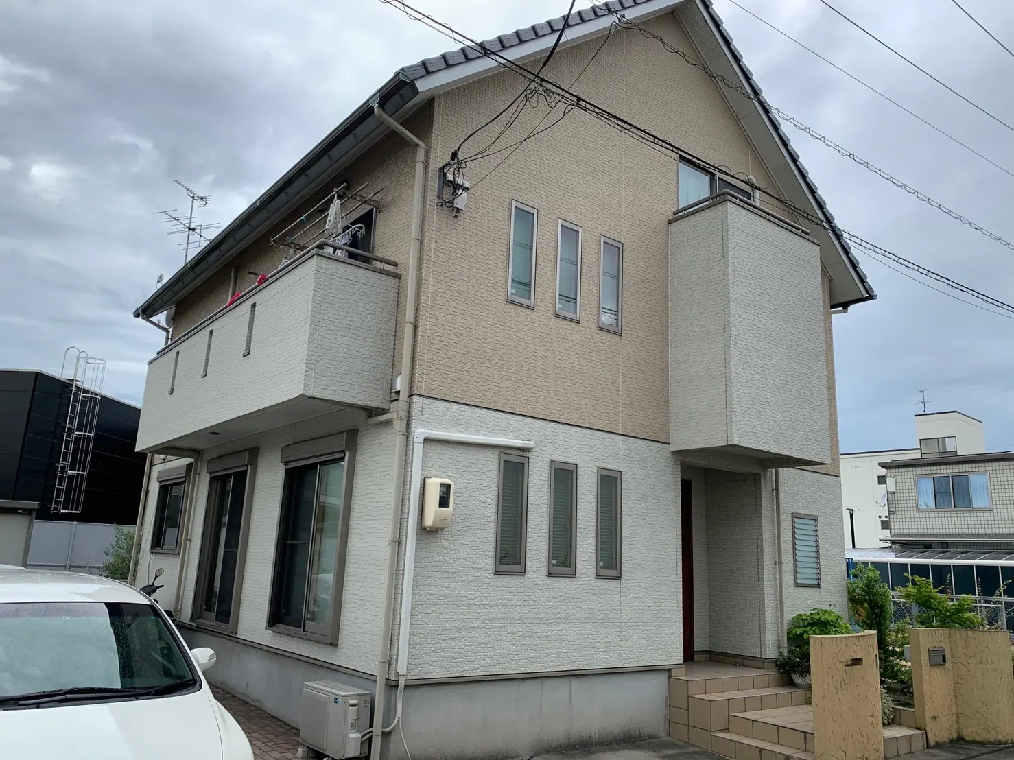 Y様邸 外壁塗装工事・シーリング工事 (岡山県岡山市) Before
