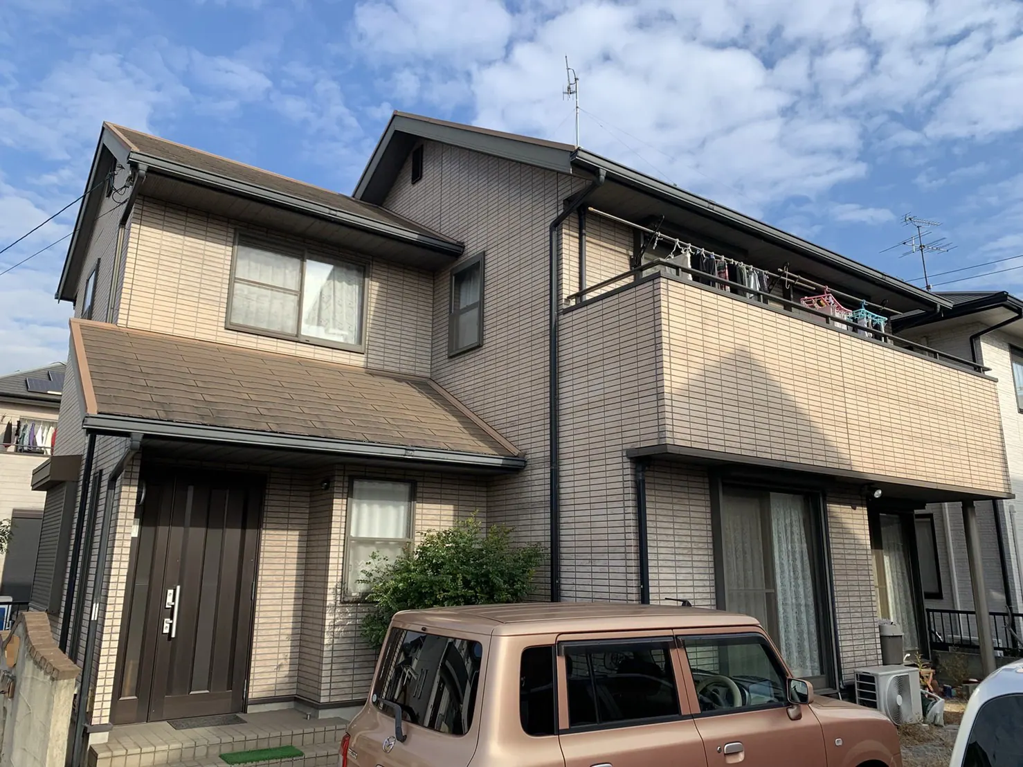 T様邸 屋根・外壁塗装工事 (岡山県倉敷市) Before