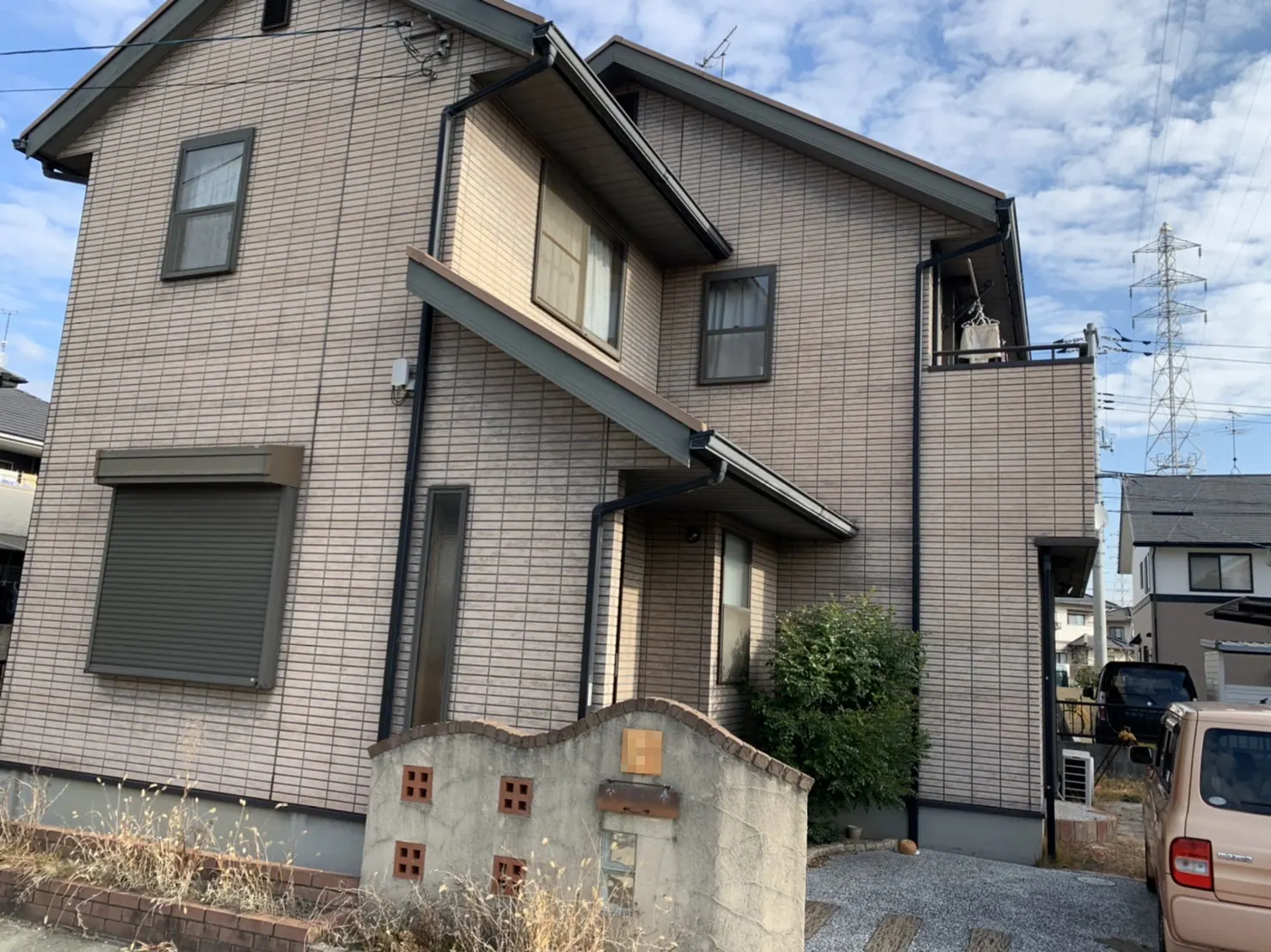 T様邸 屋根・外壁塗装工事 (岡山県倉敷市) Before