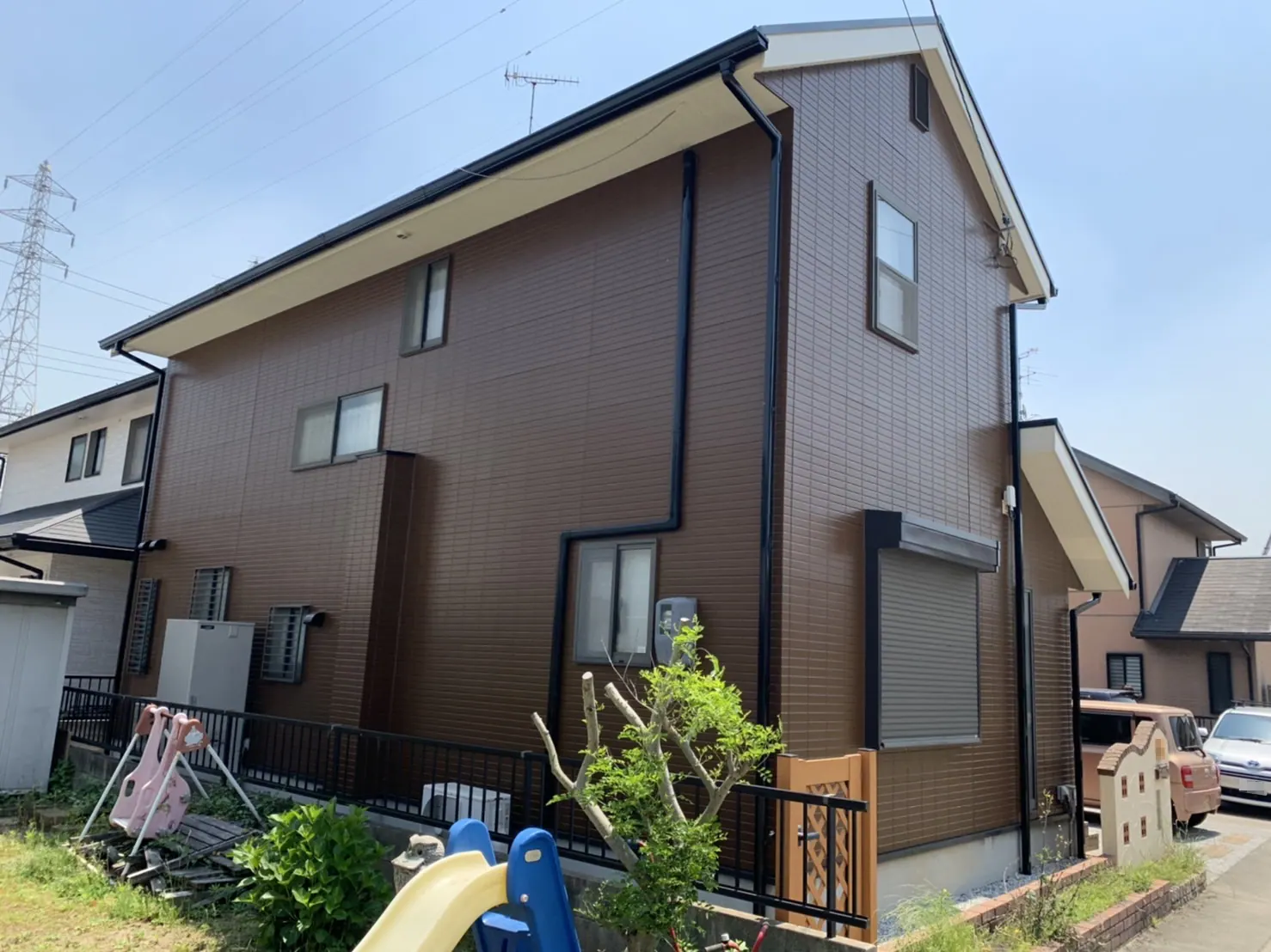 T様邸 屋根・外壁塗装工事 (岡山県倉敷市) 完成写真