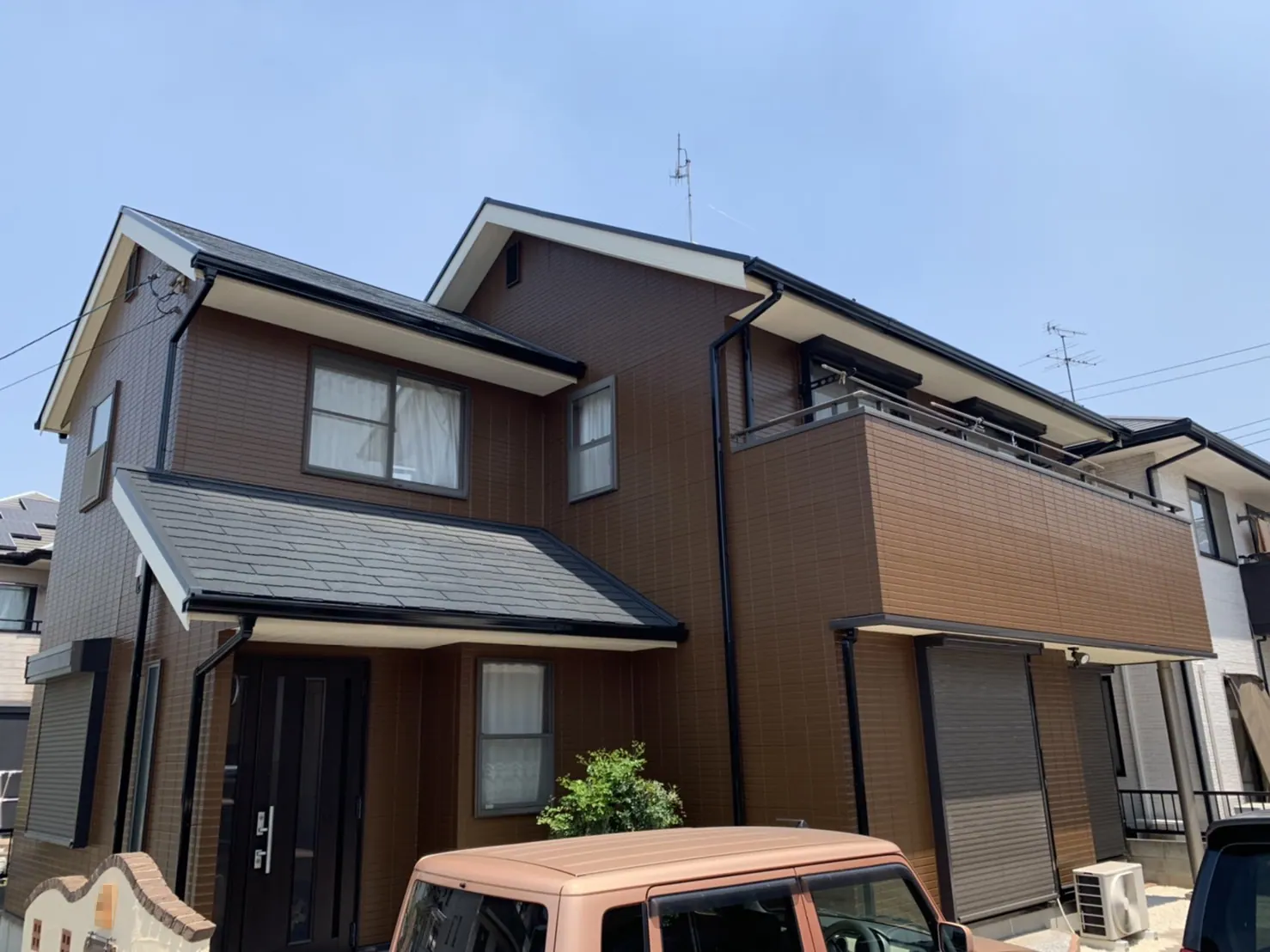 T様邸 屋根・外壁塗装工事 (岡山県倉敷市) After