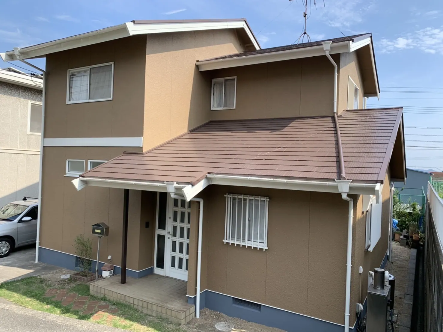 E様邸 屋根・外壁塗装工事 (岡山県倉敷市) 施工後