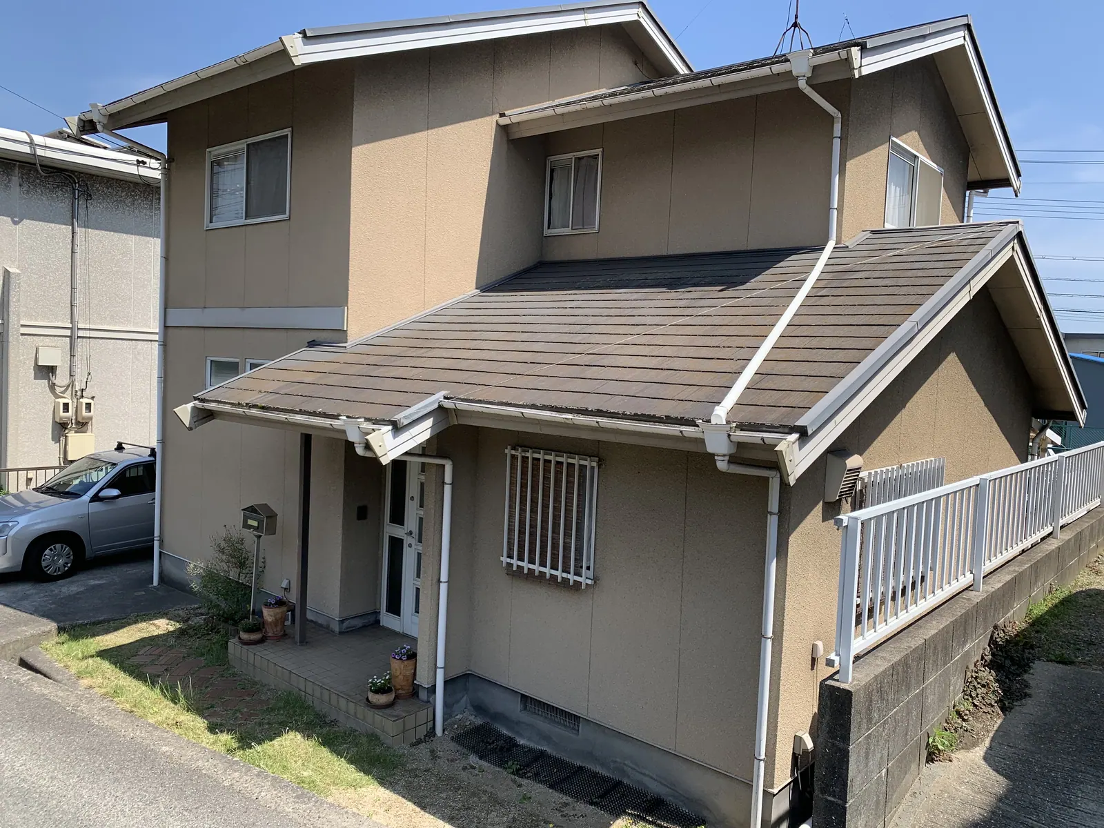 E様邸 屋根・外壁塗装工事 (岡山県倉敷市) Before