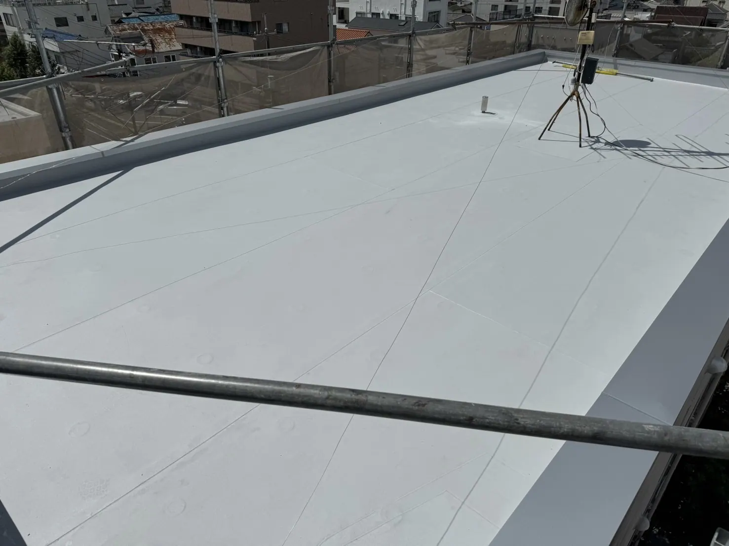 I様ビル 屋上防水工事・外壁塗装工事 (岡山県岡山市) 施工後