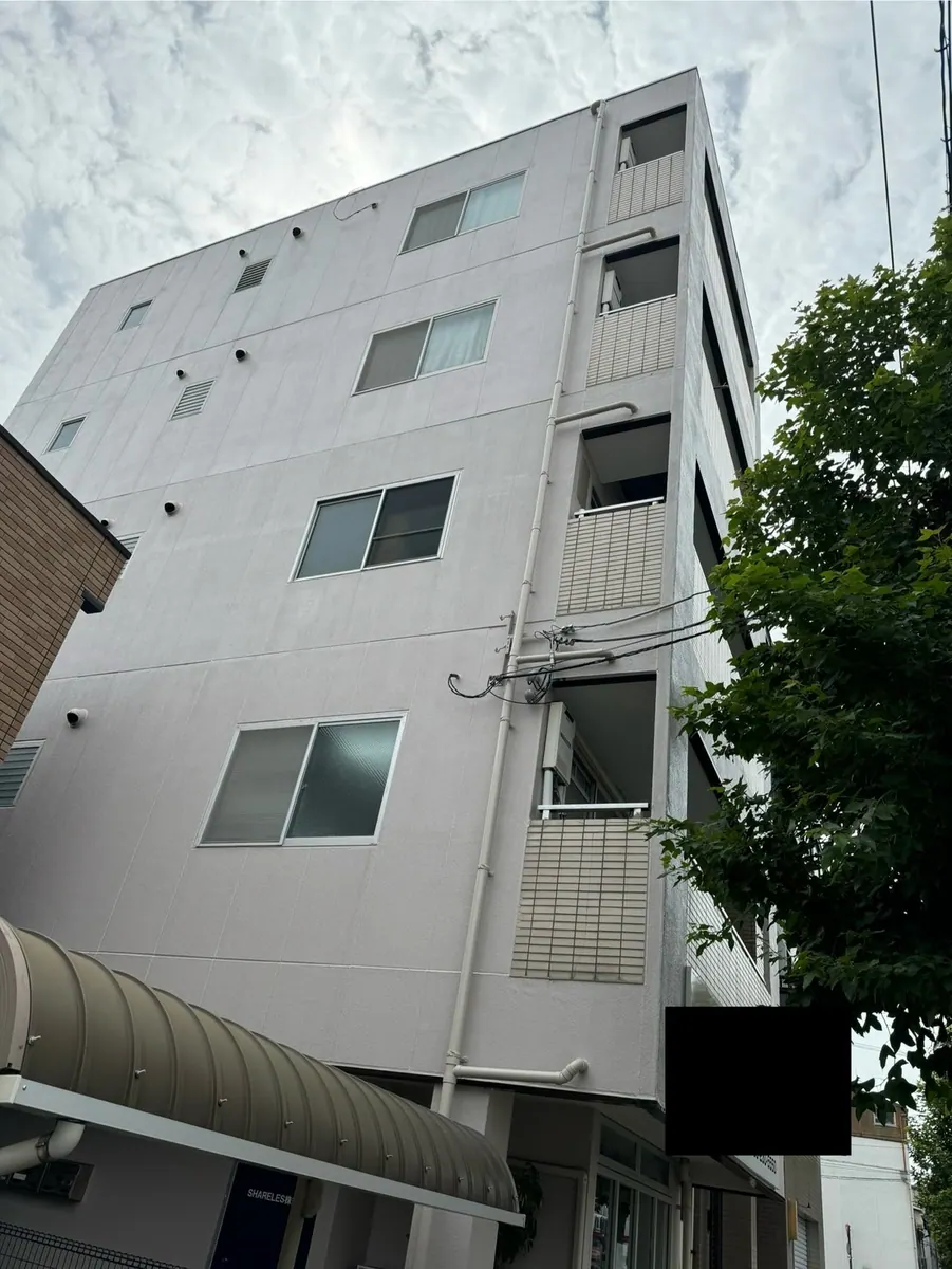 I様ビル 屋上防水工事・外壁塗装工事 (岡山県岡山市) 外壁After
