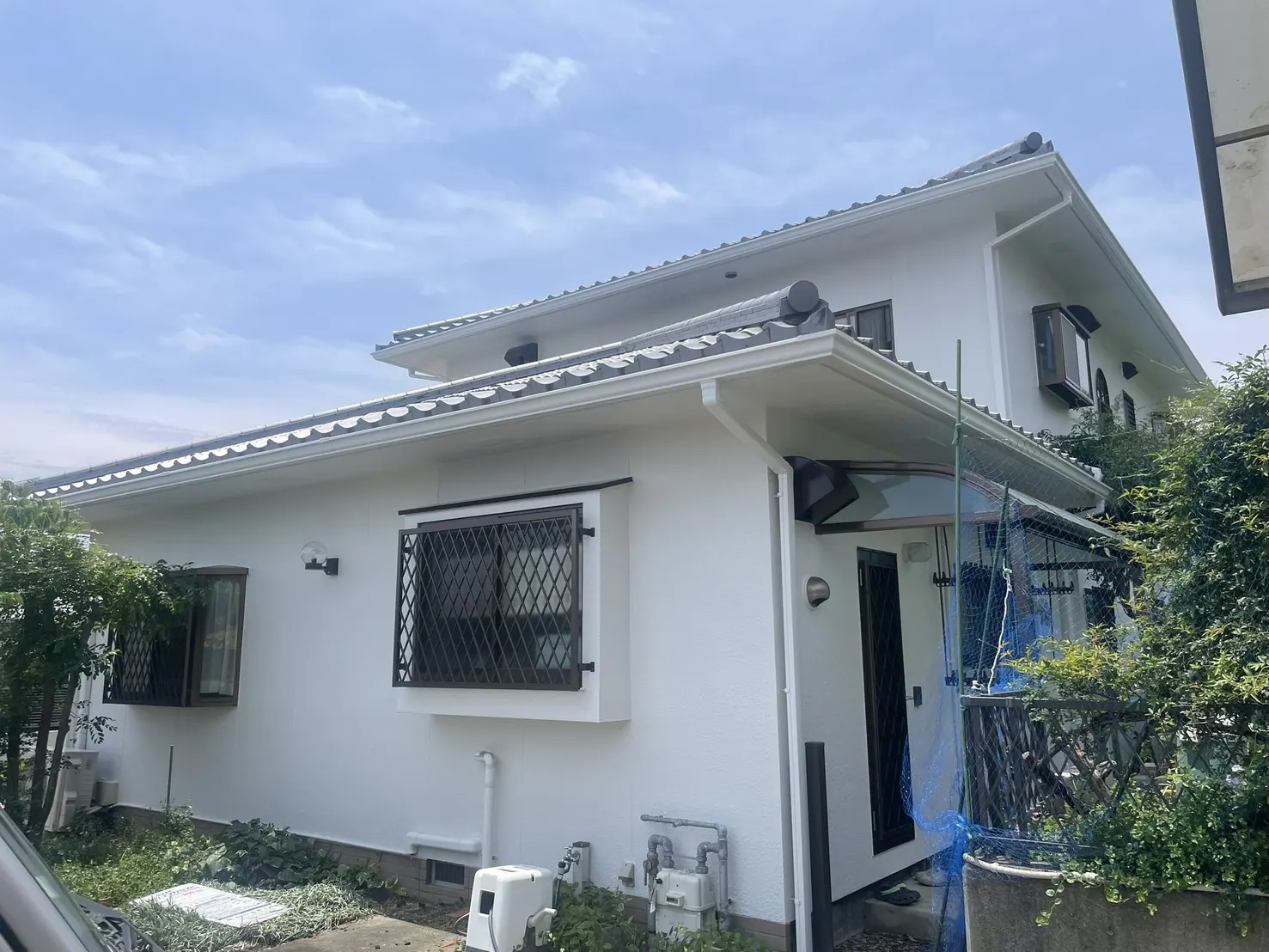 I様邸 外壁塗装・外塀塗装工事(岡山県岡山市) After