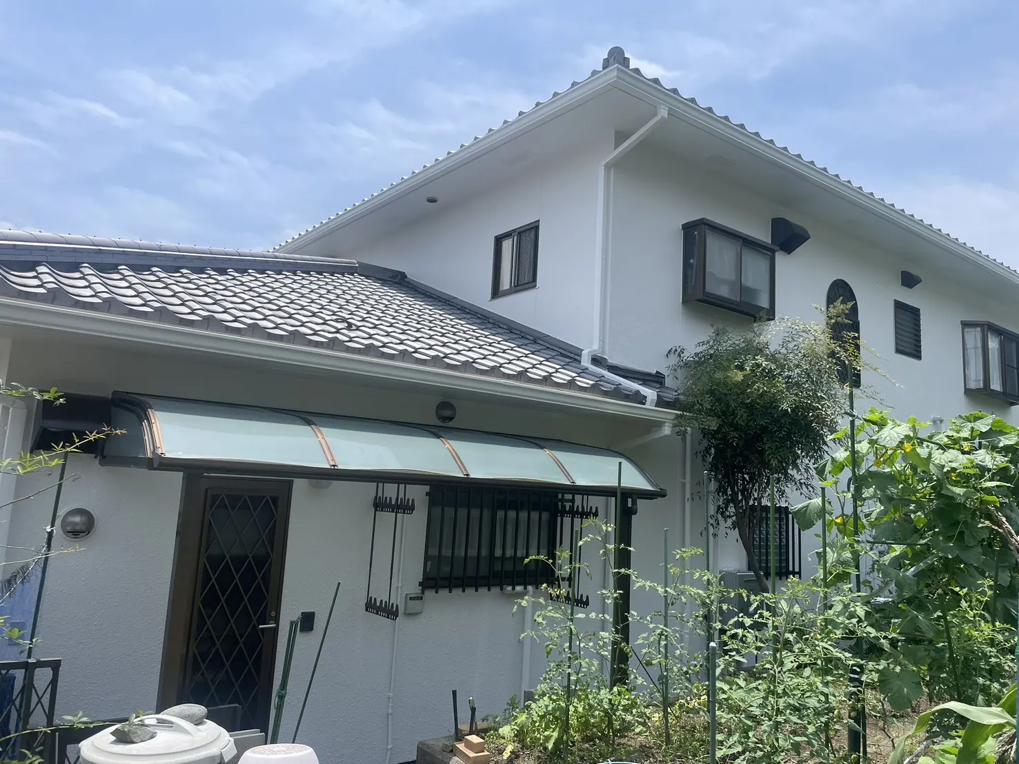 I様邸 外壁塗装・外塀塗装工事(岡山県岡山市) After