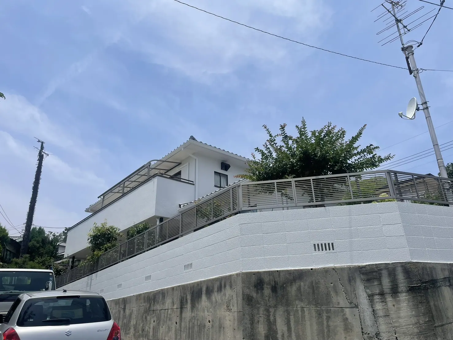 I様邸 外壁塗装・外塀塗装工事(岡山県岡山市) After